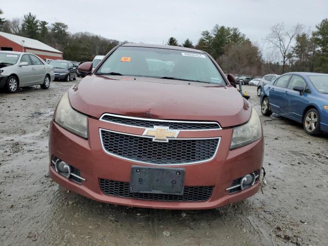 1G1PF5SC9C7183128 - 2012 CHEVROLET CRUZE LT BURGUNDY photo 5