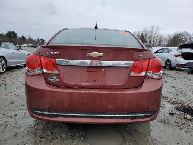 1G1PF5SC9C7183128 - 2012 CHEVROLET CRUZE LT BURGUNDY photo 6