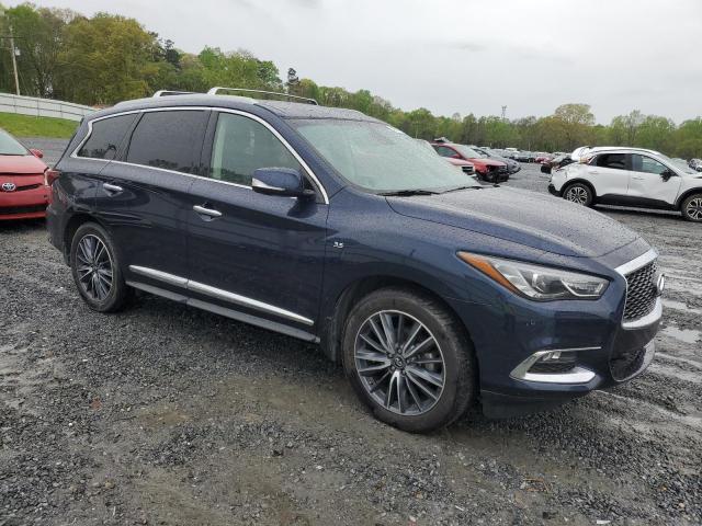 5N1DL0MN7HC541941 - 2017 INFINITI QX60 BLUE photo 4