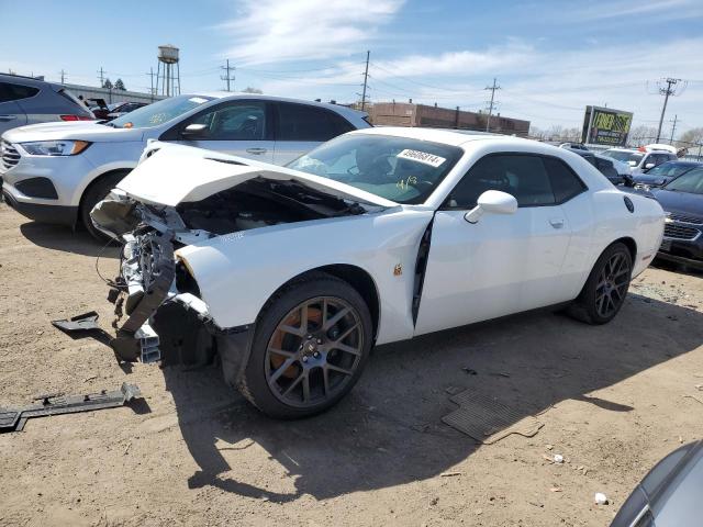 2C3CDZFJ4KH741504 - 2019 DODGE CHALLENGER R/T SCAT PACK WHITE photo 1