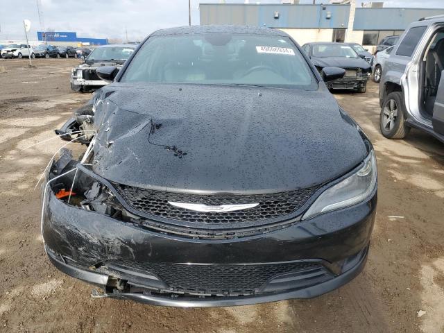 1C3CCCBB9GN174347 - 2016 CHRYSLER 200 S BLACK photo 5