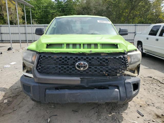 5TFRM5F17JX133906 - 2018 TOYOTA TUNDRA DOUBLE CAB SR/SR5 GREEN photo 5