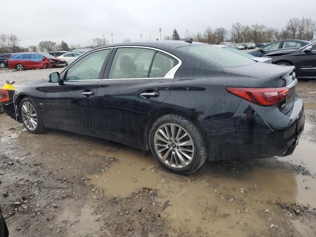 JN1EV7AR2JM445415 - 2018 INFINITI Q50 LUXE BLACK photo 2