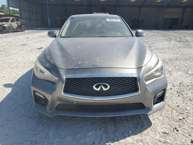 JN1AV7AR2EM703355 - 2014 INFINITI Q50 HYBRID PREMIUM CHARCOAL photo 5