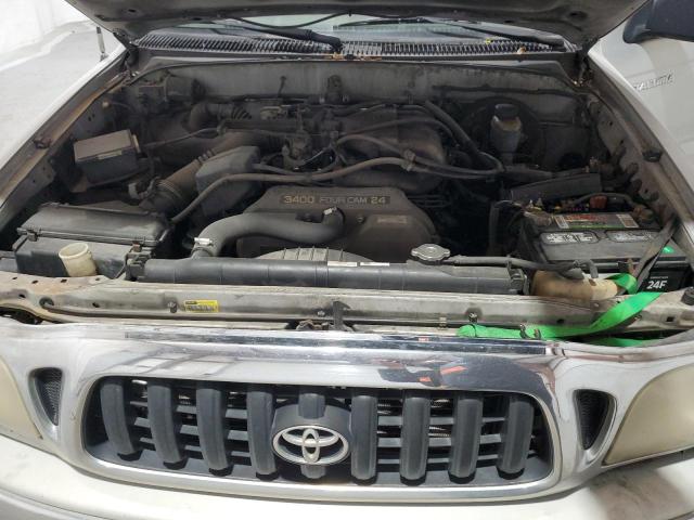 5TEGN92N92Z126941 - 2002 TOYOTA TACOMA DOUBLE CAB PRERUNNER SILVER photo 11