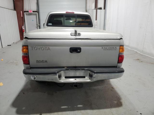 5TEGN92N92Z126941 - 2002 TOYOTA TACOMA DOUBLE CAB PRERUNNER SILVER photo 6