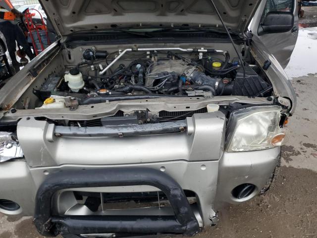 1N6ED26T02C359791 - 2002 NISSAN FRONTIER KING CAB XE SILVER photo 11