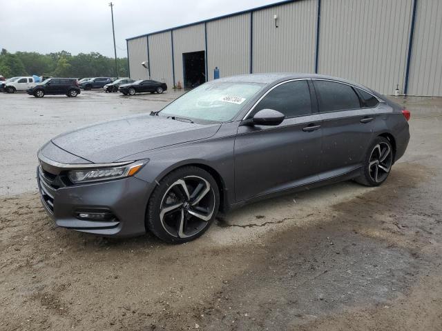 1HGCV1F32KA033196 - 2019 HONDA ACCORD SPORT GRAY photo 1