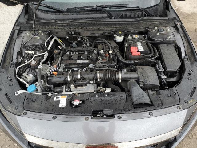 1HGCV1F32KA033196 - 2019 HONDA ACCORD SPORT GRAY photo 11