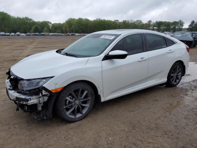 19XFC1F32LE000389 - 2020 HONDA CIVIC EX WHITE photo 1
