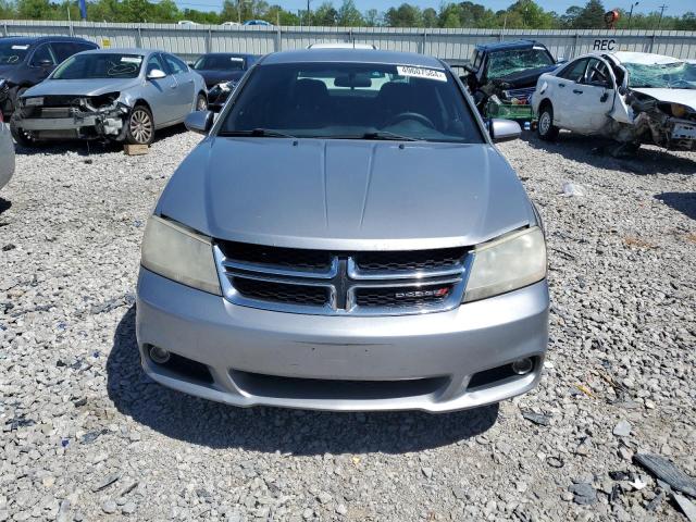 1C3CDZCB0DN680188 - 2013 DODGE AVENGER SXT GRAY photo 5