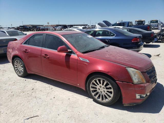 1G6DF577880151814 - 2008 CADILLAC CTS RED photo 4