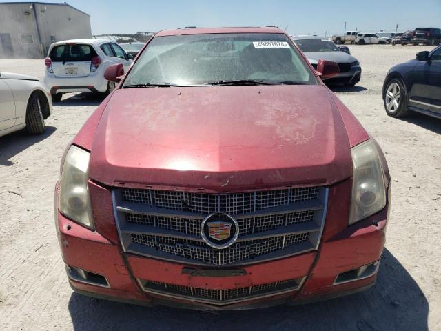 1G6DF577880151814 - 2008 CADILLAC CTS RED photo 5