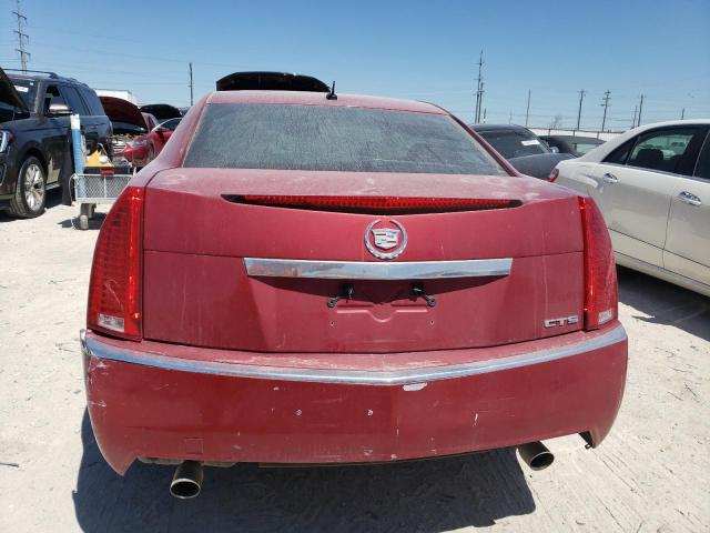 1G6DF577880151814 - 2008 CADILLAC CTS RED photo 6