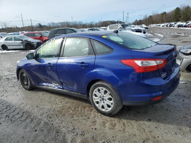 1FAHP3F25CL444251 - 2012 FORD FOCUS SE BLUE photo 2