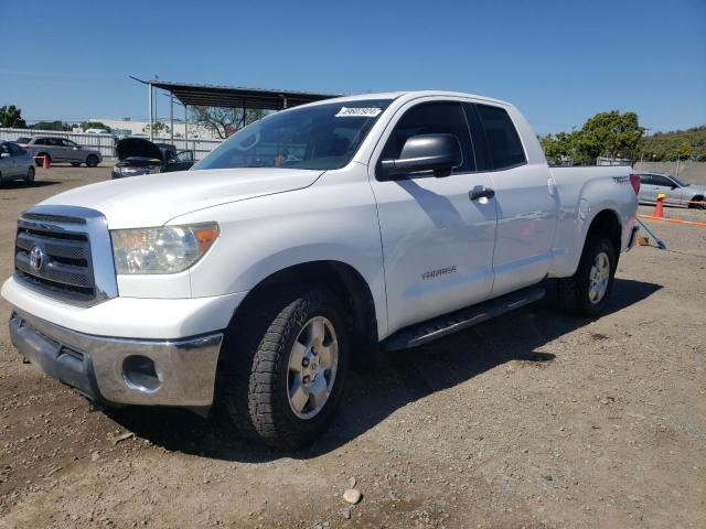 5TFRM5F11CX047512 - 2012 TOYOTA TUNDRA DOUBLE CAB SR5 WHITE photo 1