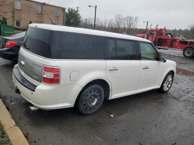 2FMHK6DT5CBD23057 - 2012 FORD FLEX LIMITED WHITE photo 3