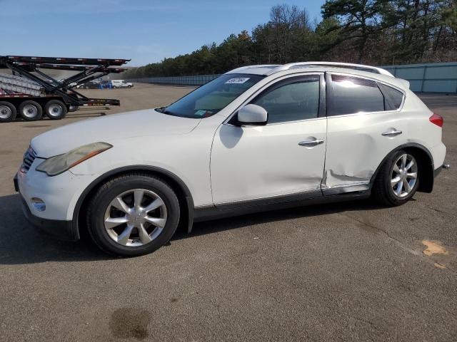 JNKAJ09F88M358507 - 2008 INFINITI EX35 BASE WHITE photo 1