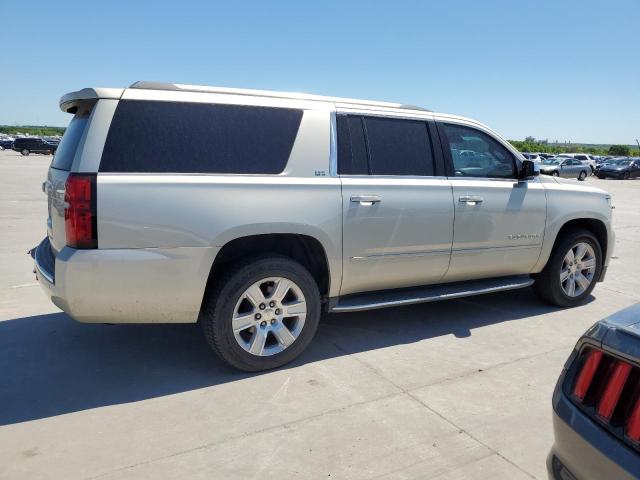 1GNSCKKC3FR745582 - 2015 CHEVROLET SUBURBAN C1500 LTZ TAN photo 3