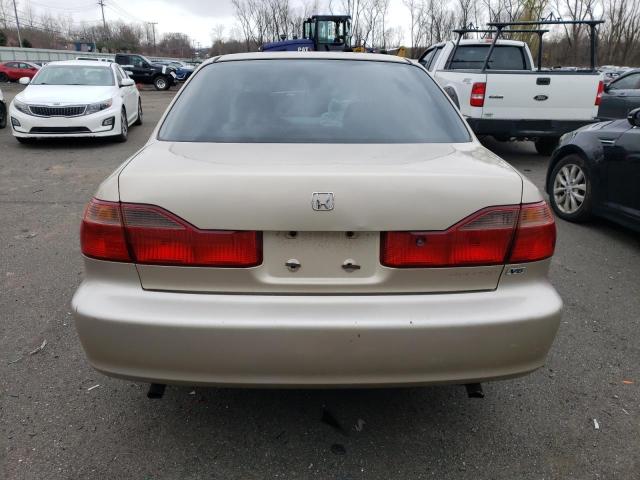 1HGCG165XYA053605 - 2000 HONDA ACCORD EX BEIGE photo 6