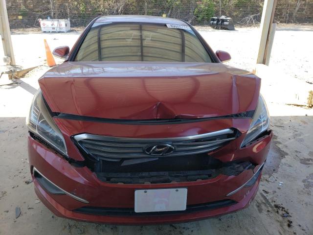 5NPE24AF7GH376881 - 2016 HYUNDAI SONATA SE RED photo 5