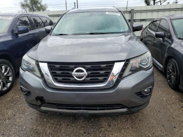 5N1DR2MN5HC614766 - 2017 NISSAN PATHFINDER S 灰色 照片 5