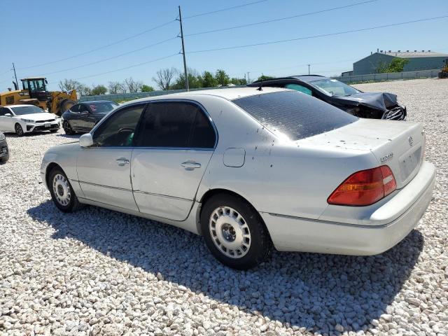 JTHBN30F420077598 - 2002 LEXUS LS 430 SILVER photo 2