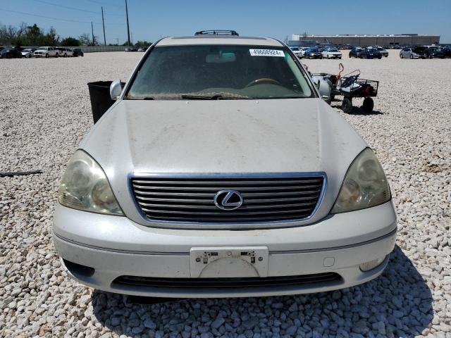 JTHBN30F420077598 - 2002 LEXUS LS 430 SILVER photo 5