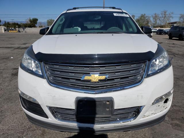 1GNKRFED4HJ150784 - 2017 CHEVROLET TRAVERSE LS WHITE photo 5