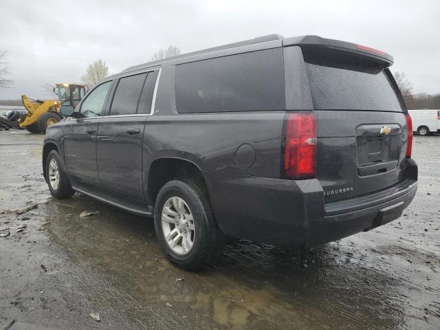 1GNSKHKC8HR400783 - 2017 CHEVROLET SUBURBAN K1500 LT BLACK photo 2