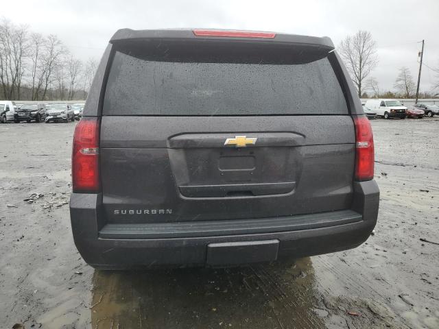 1GNSKHKC8HR400783 - 2017 CHEVROLET SUBURBAN K1500 LT BLACK photo 6