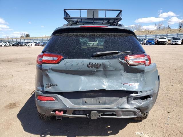 1C4PJMBS4FW504736 - 2015 JEEP CHEROKEE TRAILHAWK ნაცრისფერი ფოტო 6