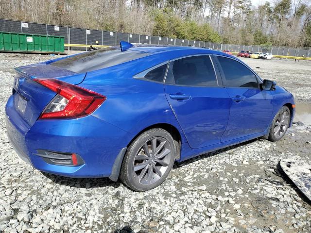 19XFC1F72ME206302 - 2021 HONDA CIVIC EXL 蓝色 照片 3