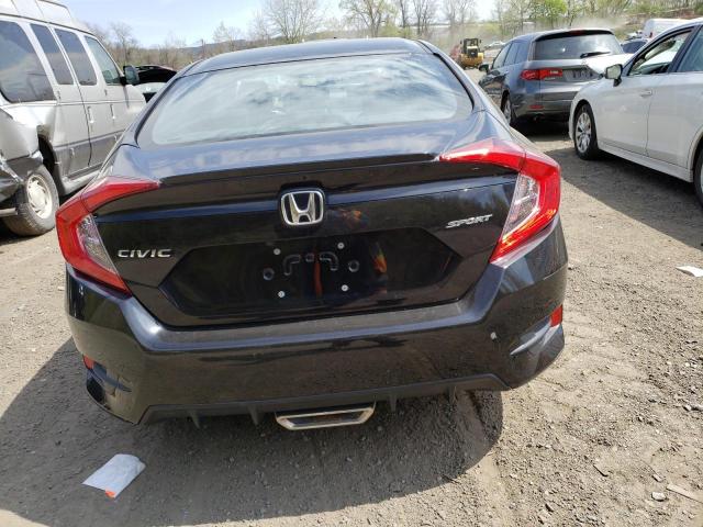 2HGFC2F81LH500616 - 2020 HONDA CIVIC SPORT 黑色 照片 6