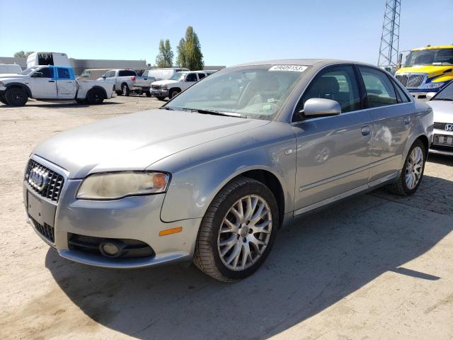 WAUDF78E48A130858 - 2008 AUDI A4 2.0T QUATTRO GRAY photo 1