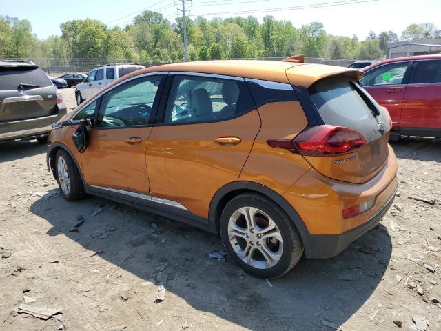 1G1FW6S07H4156669 - 2017 CHEVROLET BOLT EV LT ORANGE photo 2