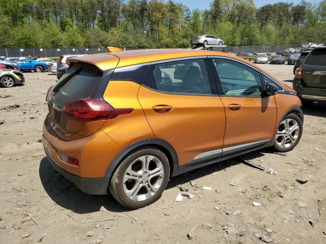 1G1FW6S07H4156669 - 2017 CHEVROLET BOLT EV LT ORANGE photo 3