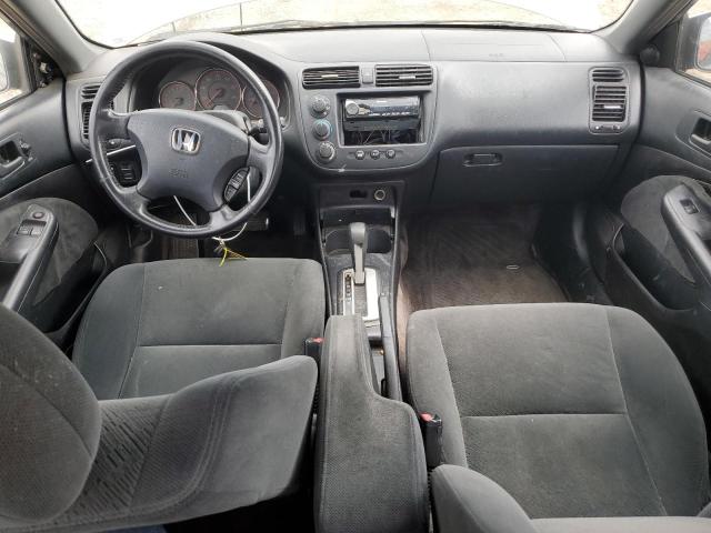 1HGEM22925L061343 - 2005 HONDA CIVIC EX GRAY photo 8