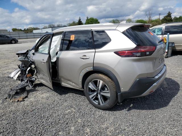 JN8AT3DD3MW312931 - 2021 NISSAN ROGUE PLATINUM BEIGE photo 2