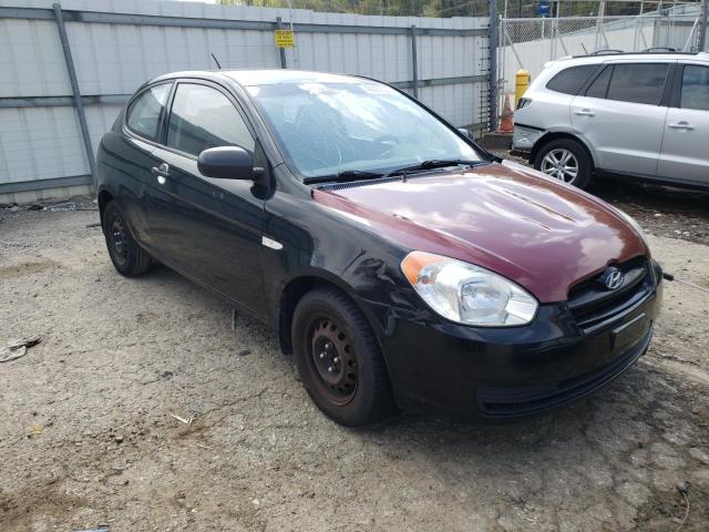 KMHCM3AC8AU167319 - 2010 HYUNDAI ACCENT BLUE BLACK photo 4