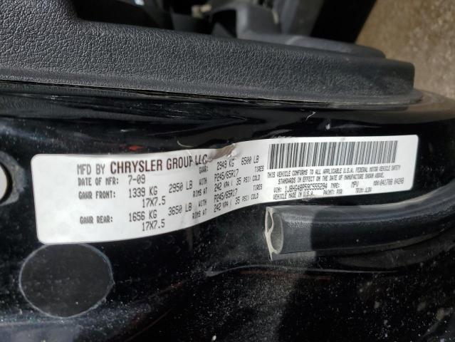 1J8HG48P59C555294 - 2009 JEEP COMMANDER SPORT Schwarz Foto 14