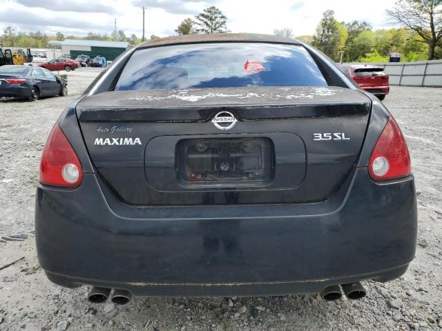 1N4BA41E84C886098 - 2004 NISSAN MAXIMA SE BLACK photo 6