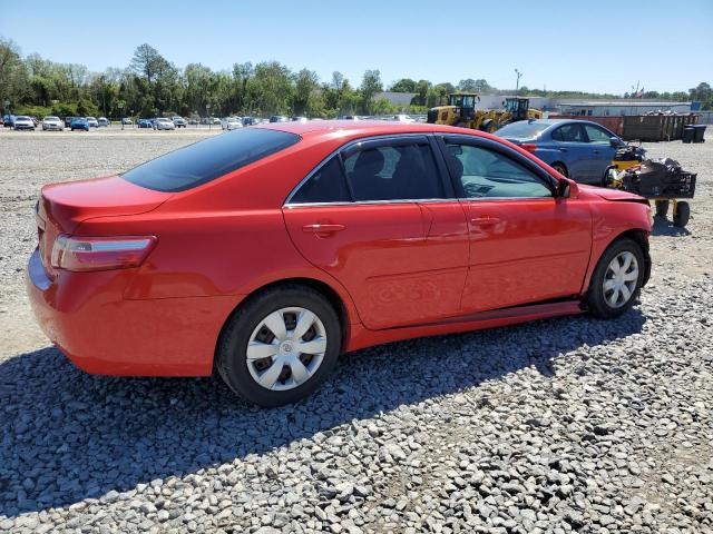 4T1BE46K47U090889 - 2007 TOYOTA CAMRY CE RED photo 3