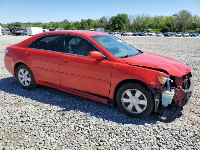 4T1BE46K47U090889 - 2007 TOYOTA CAMRY CE RED photo 4