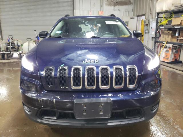 1C4PJMAB1GW109951 - 2016 JEEP CHEROKEE SPORT BLUE photo 5