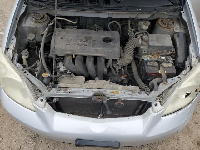2T1KR32E15C906311 - 2005 TOYOTA COROLLA MA XR SILVER photo 11