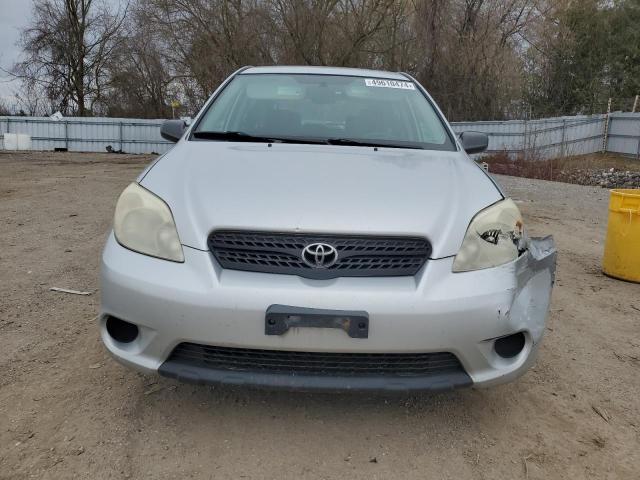 2T1KR32E15C906311 - 2005 TOYOTA COROLLA MA XR SILVER photo 5