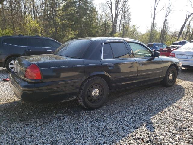 2FAHP71V38X168901 - 2008 FORD CROWN VICT POLICE INTERCEPTOR BLACK photo 3
