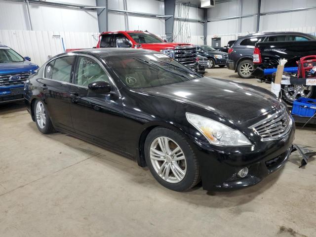 JN1CV6AR2CM670079 - 2012 INFINITI G37 BLACK photo 4