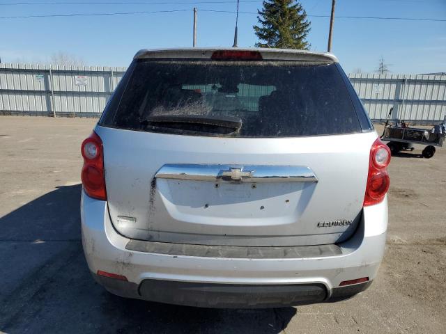 2GNALBEK1C6218081 - 2012 CHEVROLET EQUINOX LS SILVER photo 6